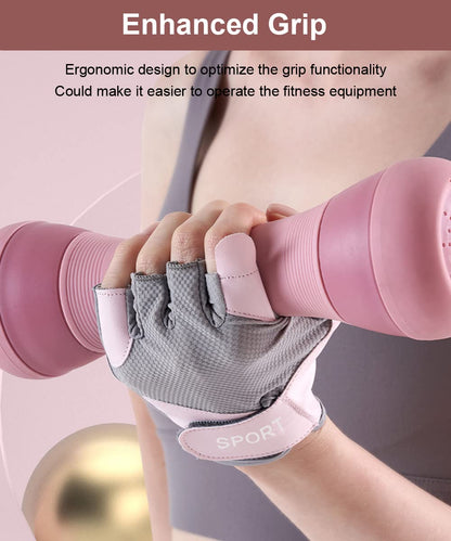 Workout Gloves - Gym & Fitness Gloves for Women, Hand Protection for Working Out
