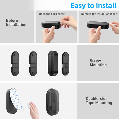 SanJie Wireless Door Chime Sensor, When Door Opens, Entry Alarm for Business/Home/Kids, 5 Adjustable Volume Ringer Alert 2 Sensors + 1 Receivers, 500 FT Range,26 Chimes