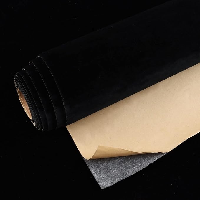 VEELIKE 15.7''x118'' Self Adhesive Velvet Flock Contact Paper Liner