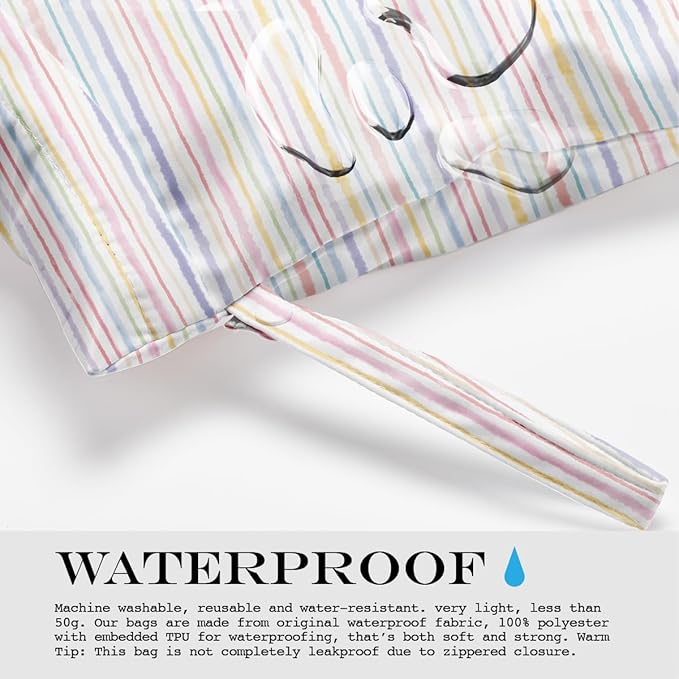 Wet Bag, Wet Dry Bag, Wet Bag for Swimsuit, Dirty Yoga Gym Clothes, Makeup Bag