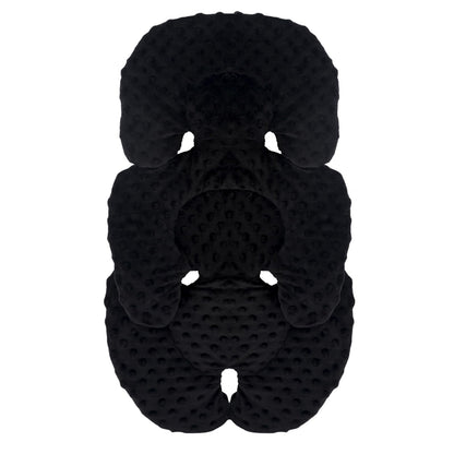 KAKIBLIN Infant Car Seat Insert,Baby Carseat Head & Body Support for Newborn, 2-in-1 Reversible Car Seat Cushion, Soft Stroller Cushion Insert for Bouncer, Strollers, Swing