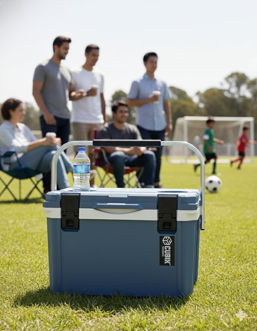 Cubix Outdoors QuadraL 20Q Lightweight Cooler - Slate Blue