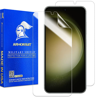 ArmorSuit 2 Pack for Samsung Galaxy S24 Ultra Screen Protector (6.8") Case Friendly MilitaryShield HD Clear Film - Made in USA