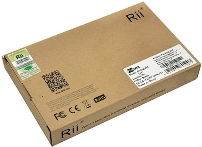 Rii K01X1 2.4 GHz Mini Wireless Keyboard with Mouse Touchpad Remote Control KODI XMBC Remote