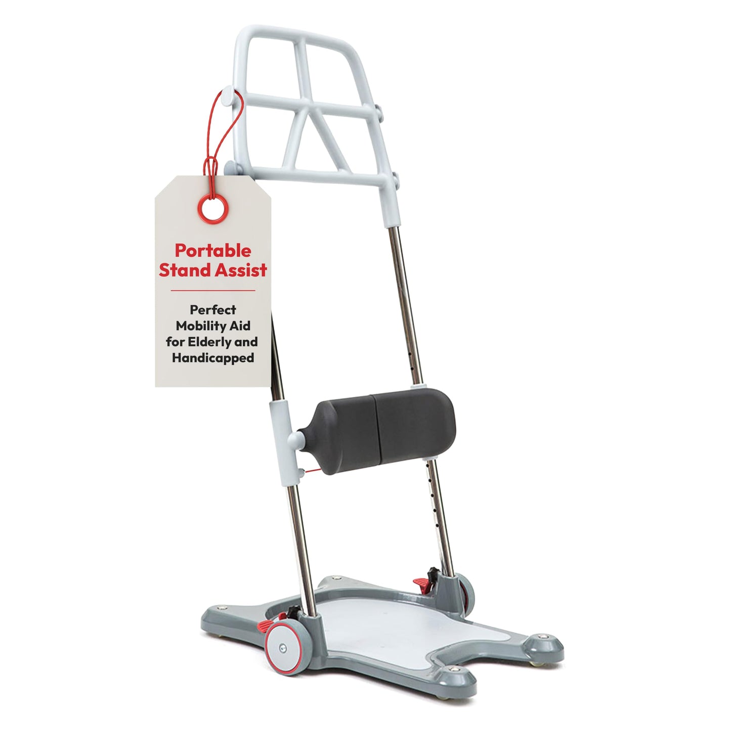 Molift Raiser Pro Sit to Stand Lift for Elderly - Portable Stand Assist, Mobility Aid for Seniors & Handicapped - Easy to Use and Ideal Transfer Aid Between Bed, Wheelchair, and Shower Chair