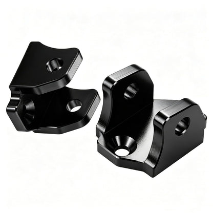 CHANGHCENG Electric Dirt Bike Foot Pegs Bracket Holder for Tutti Soleil 01,CNC 6061 Aluminum Foot Pedal Footpegs Mount Bracket for Tuttio Soleil01