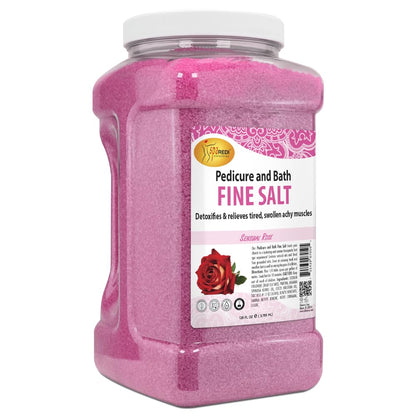 SPA REDI - Detox Foot Soak Pedicure and Bath Fine Salt, Lavender and Wildflower, 128 Oz - Made with Dead Sea Salts, Argan Oil, Coconut Oil, and Essential Oil, Hydrates, Softens and Moisturizes