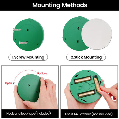 LED Spotlight Battery Powered, Wireless Picture Light, Accent Spot Light for Indoor Plant Tree, Display Puck Lights with Remote, Stick on Uplighting for Photo Painting Dartboard Wall Decor Artwork