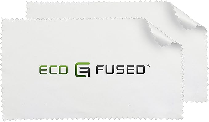 Eco-Fused Blue/Black Microfiber Cloth