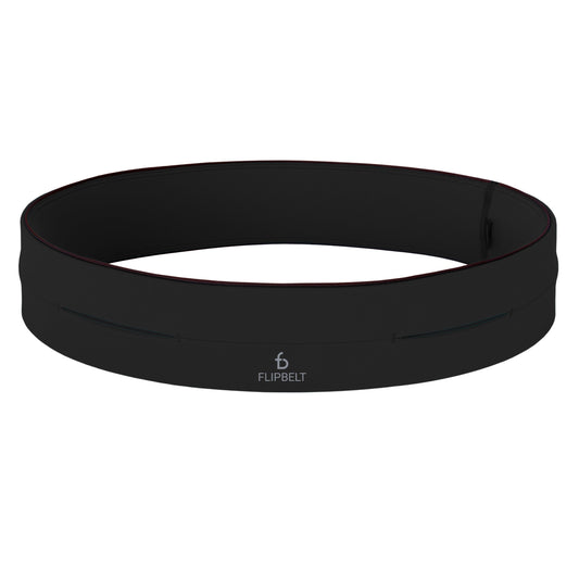FlipBelt Level Terrain Waist Pouch, Medium, Black,FBB