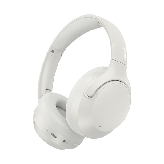 T-fun Active Noise Cancelling Headphones, 65H Bluetooth Headphones, Custom EQ via App Headphones Wireless with Mic, Bluetooth 6.0 Foldable Lightweight Headsets for Commuting Travel Work Home