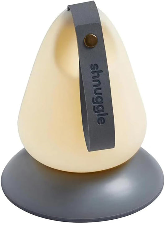 Shnuggle Moonlight Baby Night Light & Room Thermometer Dock | Rechargeable & Portable | Newborn Essentials Nightlight for Better Sleep & Comfort | Perfect Baby Gift