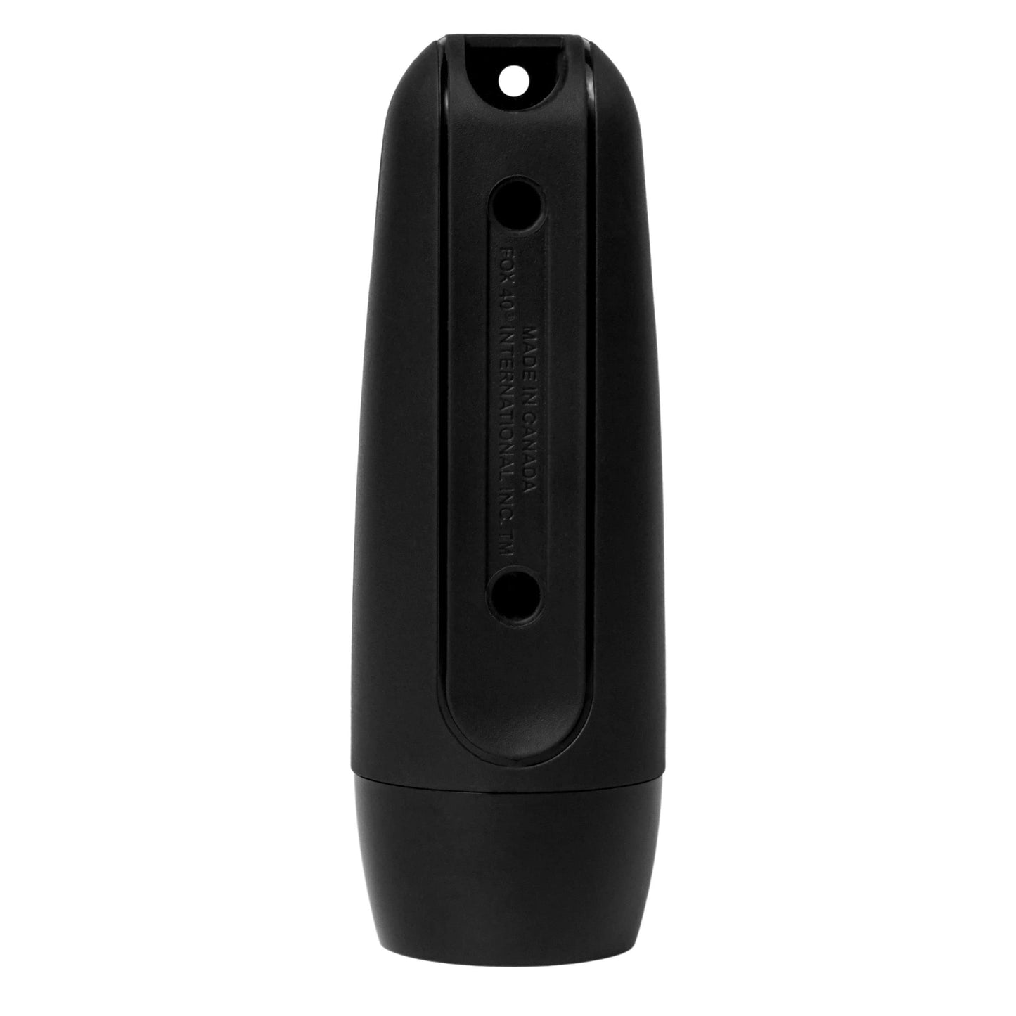 Fox 40 Rechargeable Electronic Whistle + Lanyard, Black
