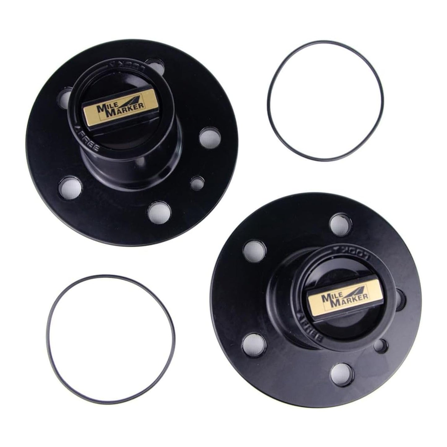 MILE MARKER 428 Pair of Premium Manual Locking Hubs fits 1990-1994 Explorer and 1983-1997 Ranger | Requires Conversion Kit | Replaces Original Equipment Manual & Automatic Hubs | Includes Hardware