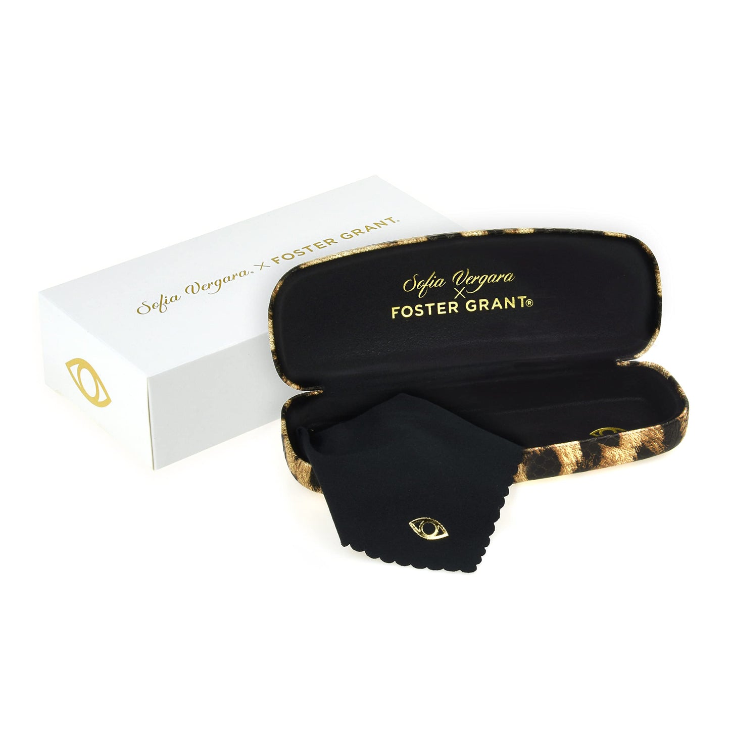 Foster Grant Sofia Vergara x Gloria Blue Light Multi Focus Reading Glasses Square, Women