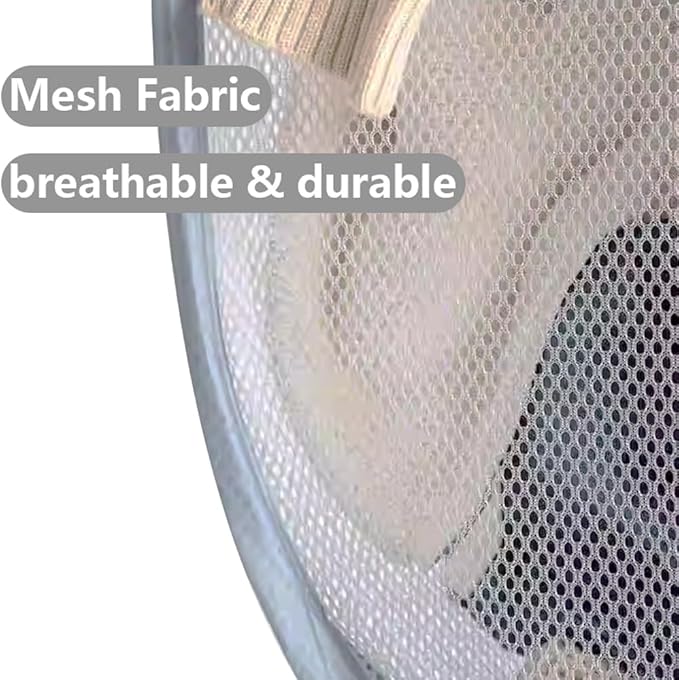 Mesh Pop Up Laundry Hamper, Collapsible Laundry Baskets, Foldable Clothes