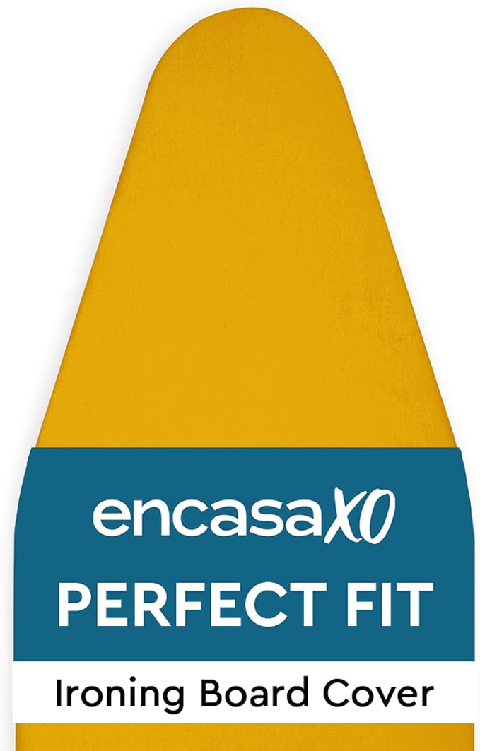 Encasa XO Ironing Board Cover and Pad 42"x14" - 4mm Felt Medium Iron Board
