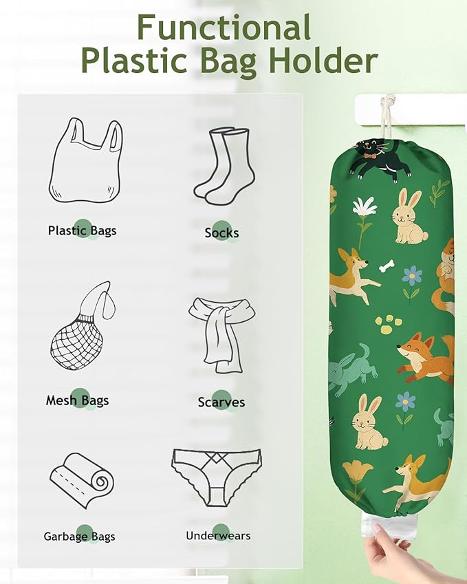 Plastic Bag Holder Organizer