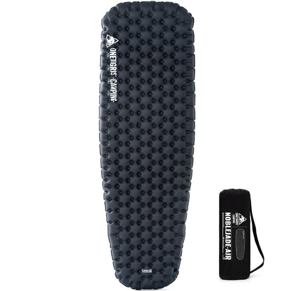 ONETIGRIS Noblejade Insulated Sleeping Pad with R7.3, Ultralight Inflatable Sleeping Pad Extreme Conditions Air Mattress withstands -22°F,Aluminum Film Insulation for Camping,Backpacking,Hiking