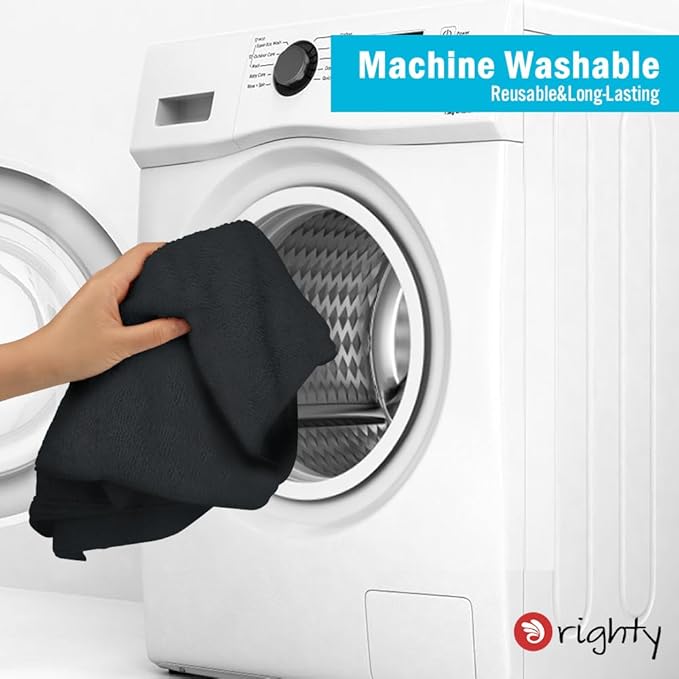 Orighty 6 Pack Black Hand Towels