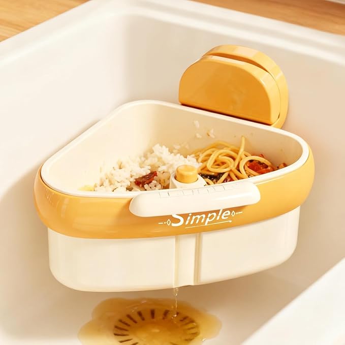 2026 New Suction Cup Sink Strainer | Corner Sink Strainer | Sinks Trash Food