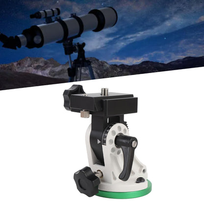Telescope Mount, Latitude Adjustment Seat for for Star Field, Equatorial Wedge Instrument Latitude Base, 90° Adjustable, Astronomy Telescope Accessory
