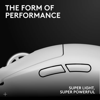 Logitech G PRO X SUPERLIGHT 2 Wireless Gaming Mouse, 60g Pro-Grade with 5 Programmable Buttons, 44k DPI Sensor, 8kHz Report Rate, USB-C Charging for PC/Mac - Black
