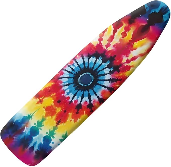 Rainbow Tie Dye Ironing Board Cover Durable Thick Table Top Ironing Board Cover