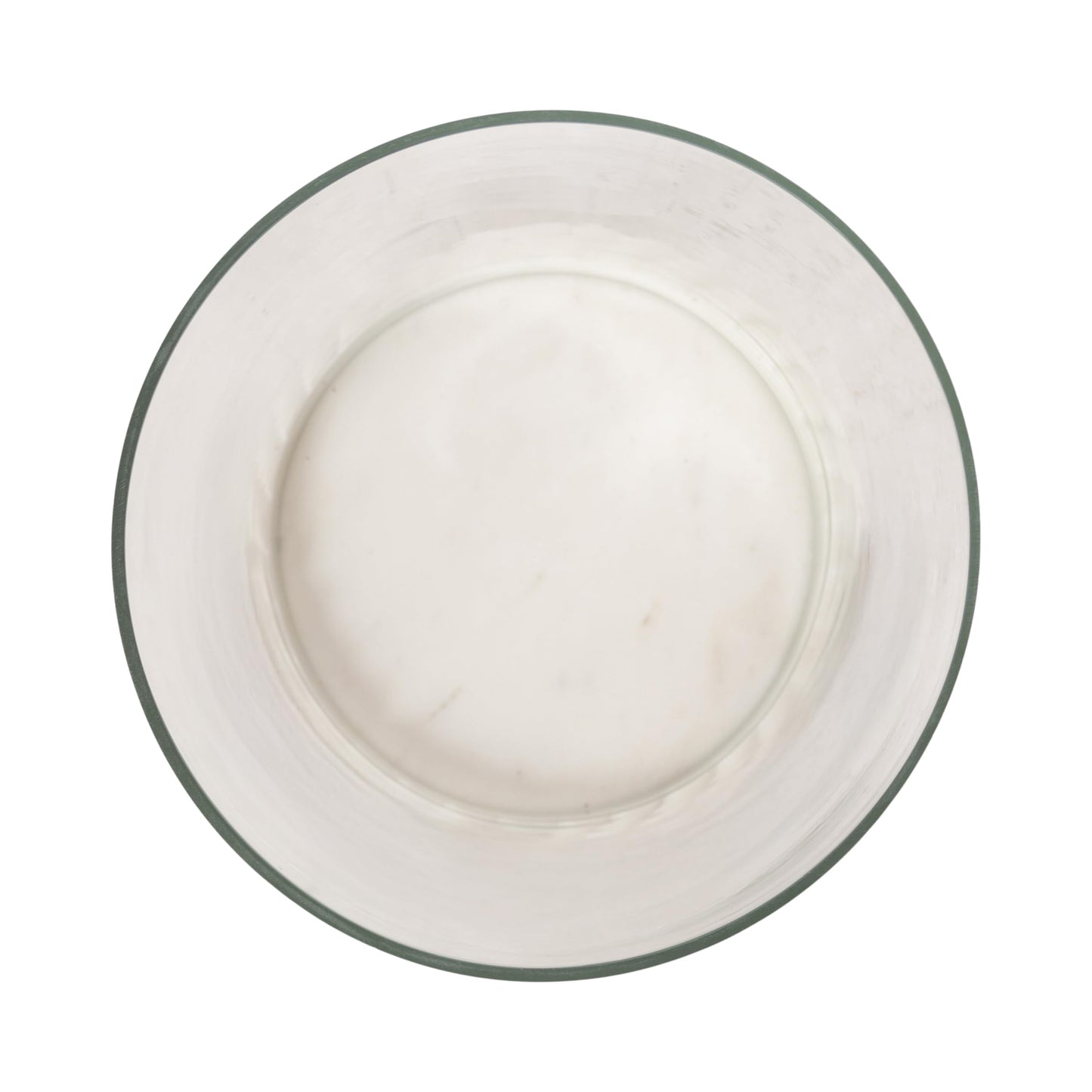 Kate and Laurel Trenza Modern Marble Candle Holder with Glass Cylinder, 8 x 8 x 9, White Marble, Transitional Twisted Base Pillar Candle Holder with Hurricane for Entryway or Living Room Decor