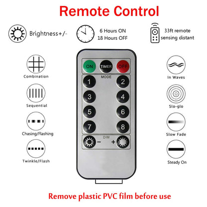 300 LED Curtain Christmas String Lights, Backdrop Fairy Lights With Remote Control USB Power 8 Lighting Modes Window Red Lights for Bedroom, Home, Xmas, Valentines Day Decor - 9.8ft x 9.8ft