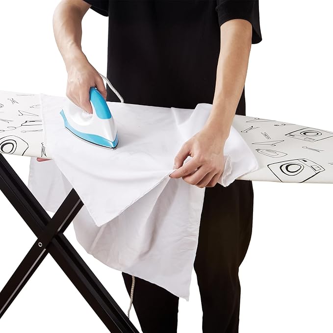 Seiritex Wide Ironing Board Cover and Pad 18 x 49 inch Heat Reflective