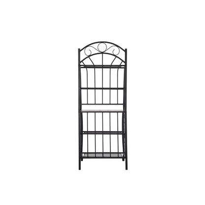 Boraam Valencia Baker's Rack with Faux Marble Shelf