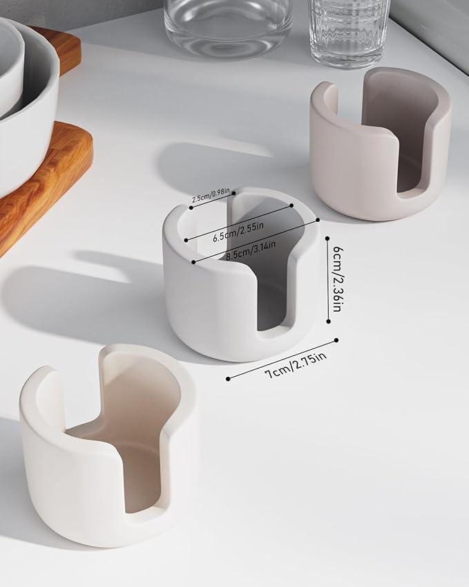 Diatomite Sponge Holder for Kitchen Sink, Quick Dry Diatomaceous Earth Compact