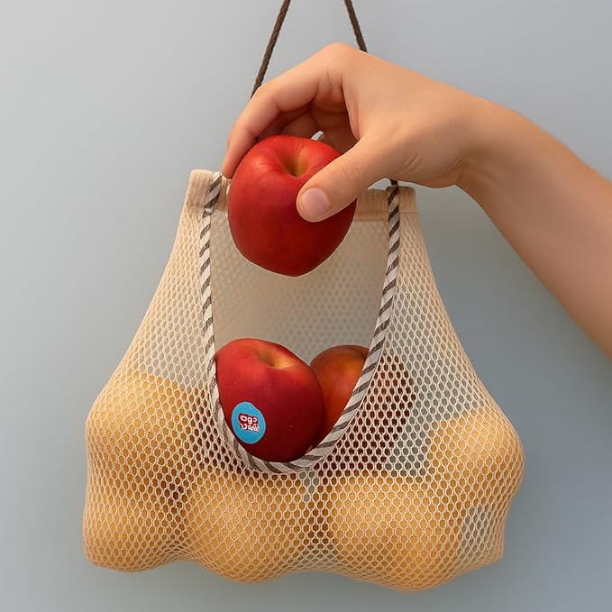 Durable Reusable Hanging Storage Mesh Bags
