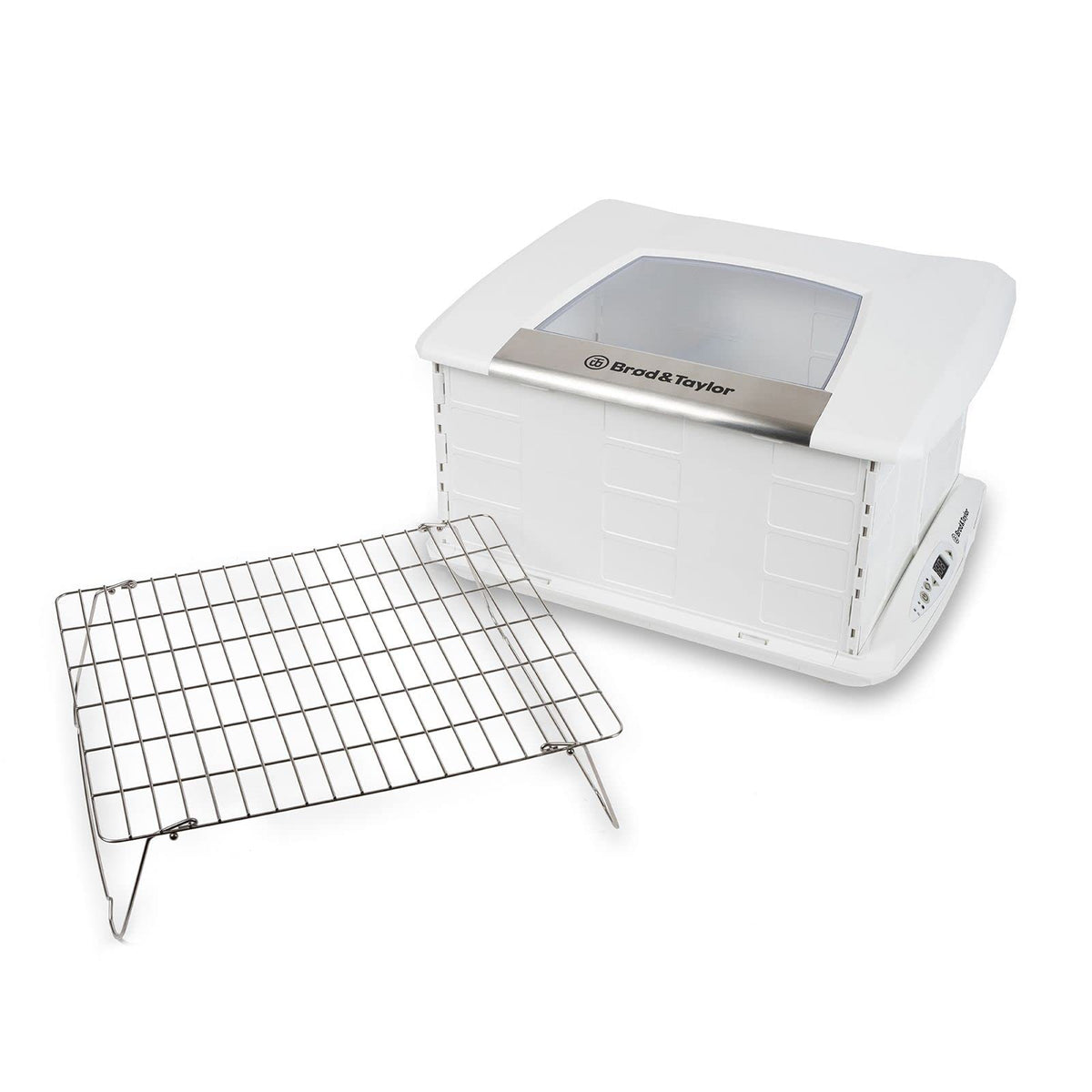 Brod & Taylor Folding Proofer & Slow Cooker (Proofer w/Accessory Shelf), White
