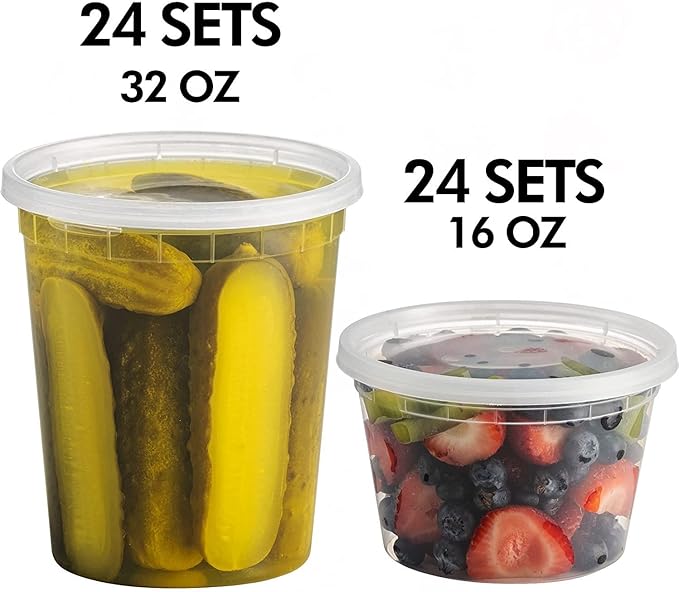 JoyServe Deli Food Storage Containers