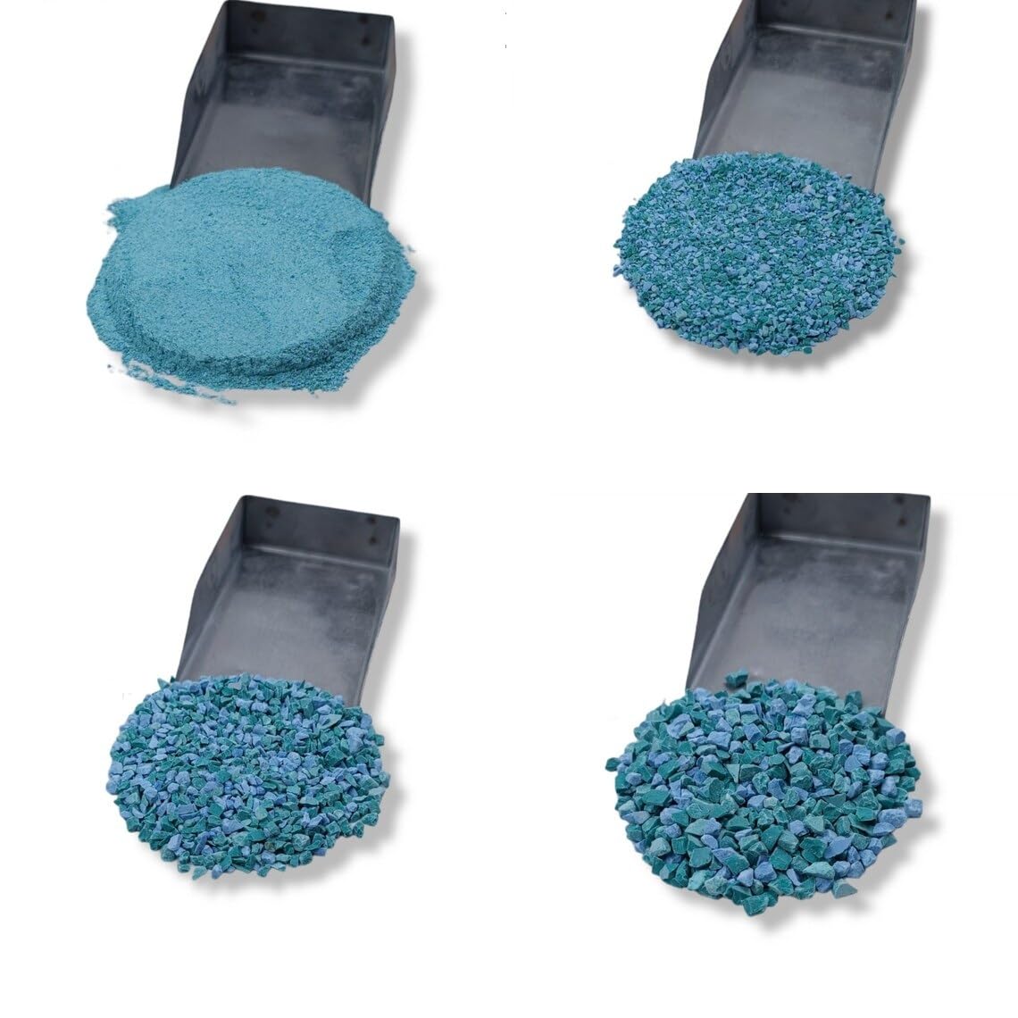 Crushed Blue Green Turquoise Coarse All Size Gemstone Powder Powder Inlay Powder Turquoise For Woodwork Inlay Stone Healing Powder (6 to 8 MM, 50 Gram (1.76 OZ))