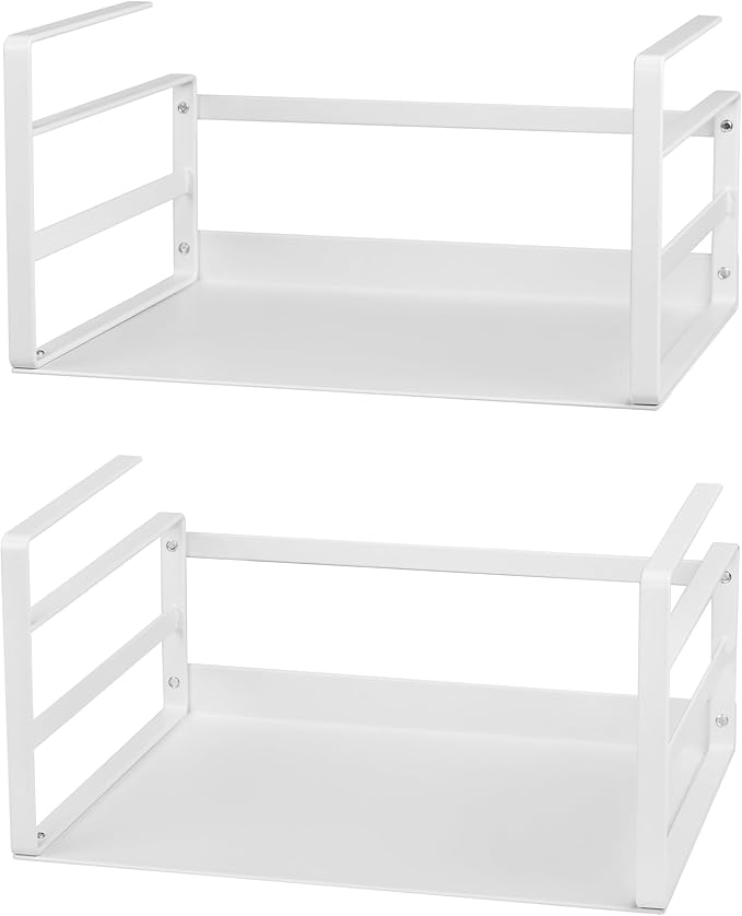 Nxconsu 2Pack Under Shelf Storage Basket Organizer Hanging Holder