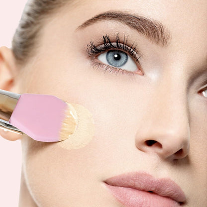 StansOut Memory Foam Makeup Sponge – No-Water-Needed Blender for Liquid, Cream & Powder Foundation – Airbrush Finish, Flawless Application