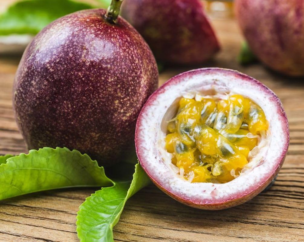 400 pcs Passion Fruit Seeds Tropical Climbing Vine Outdoor Indoor Home Garden Plant Seeds Heirloom