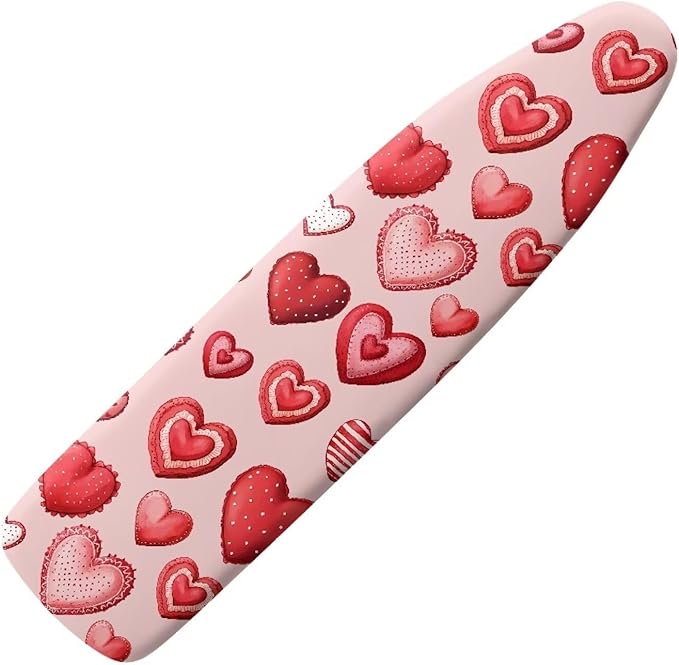 Love Ironing Board Cover 15″x54″ Valentines Day Ironing Pad Covers Padding