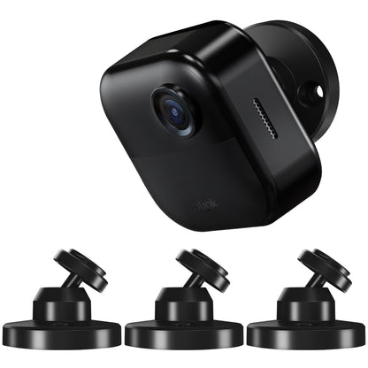 Lucrave Blink Outdoor Camera Mount, 360 Degree Adjustable Wall Mount Bracket, Compatible with Blink Mini, Blink 4th and 3rd Gen Outdoor Camera, 3 Pack, Black