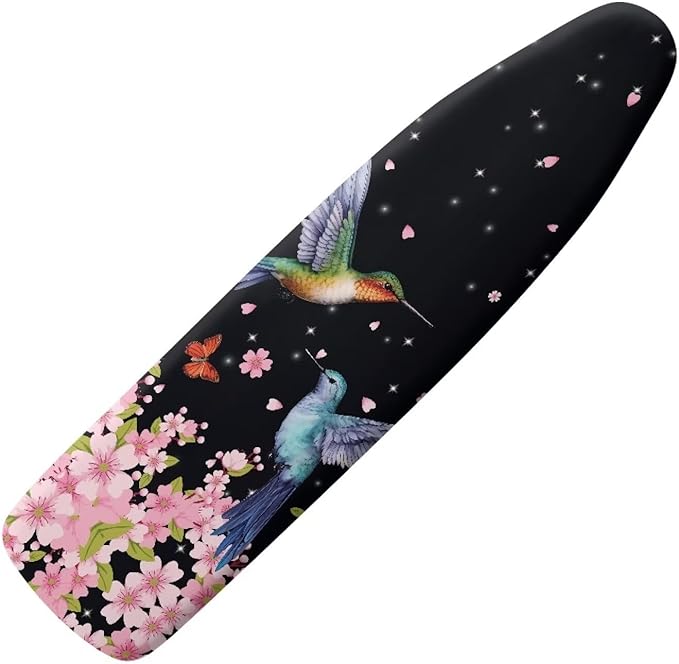 Hummingbird Ironing Board Cover 15x54 Inch Standard Size Ironing Board Covers