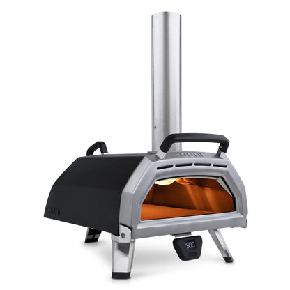 Ooni Karu 16 Multi-Fuel Pizza Oven - Outdoor Pizza Oven with Pizza Stone & Thermometer, Dual Fuel 16 Inch Pizza Maker, Outdoor Cooking Grill