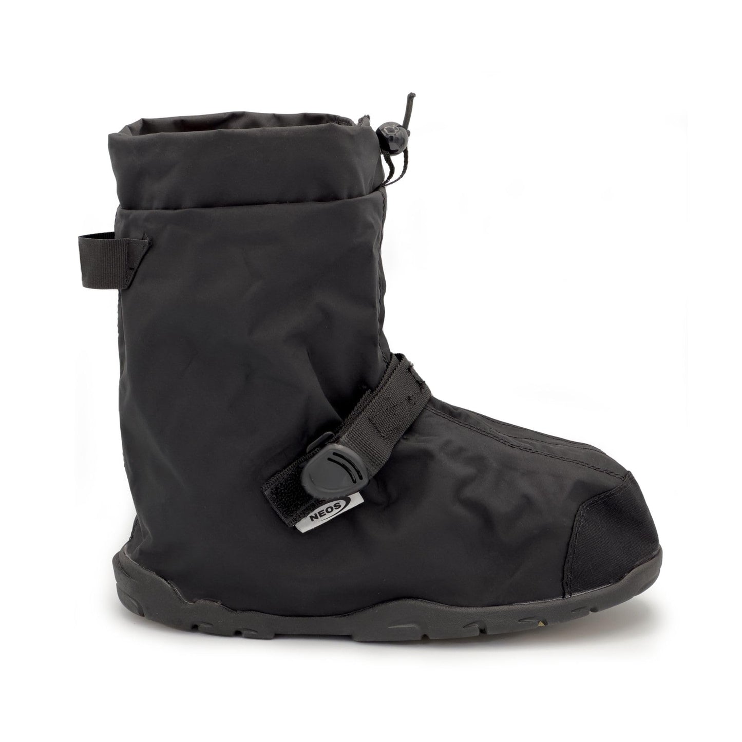 NEOS 10" Villager Mid All-Season Nylon Overboots, Black, Size Medium, Wind Resistant and Waterproof Boot Covers, Lightweight, Comfortable Fit, No-Slip Superlight Outsole