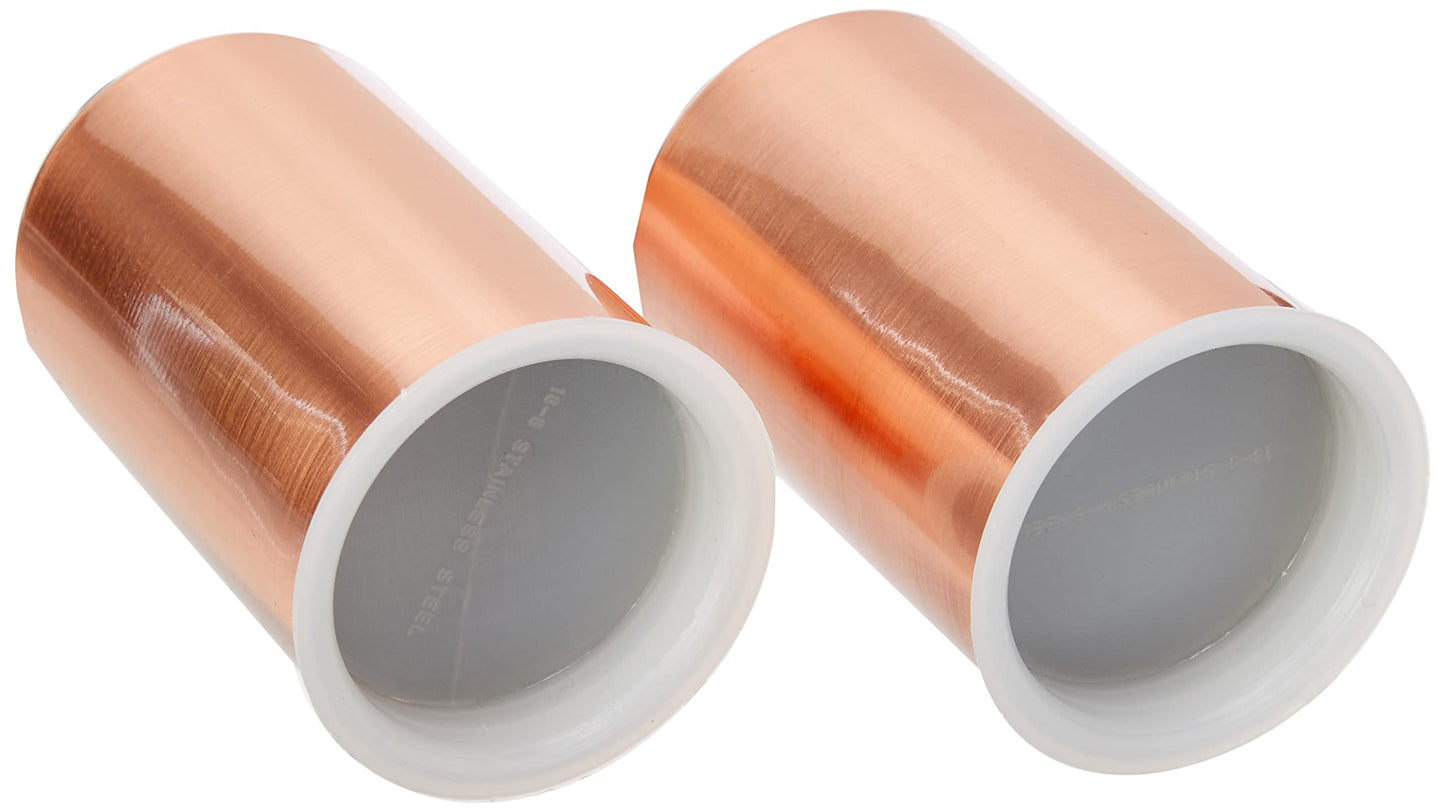 American METALCRAFT, Inc. American Metalcraft CSP2 Salt and Pepper Shaker Set, Copper, 2oz. Capacity, 6-1/4" Diameter, 9-1/4" Height