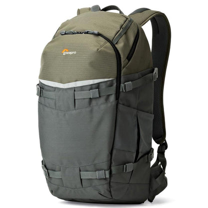 Lowepro LP37016-PWW Flipside Trek BP 450 AW Backpack for Camera, Grey/Dark Green