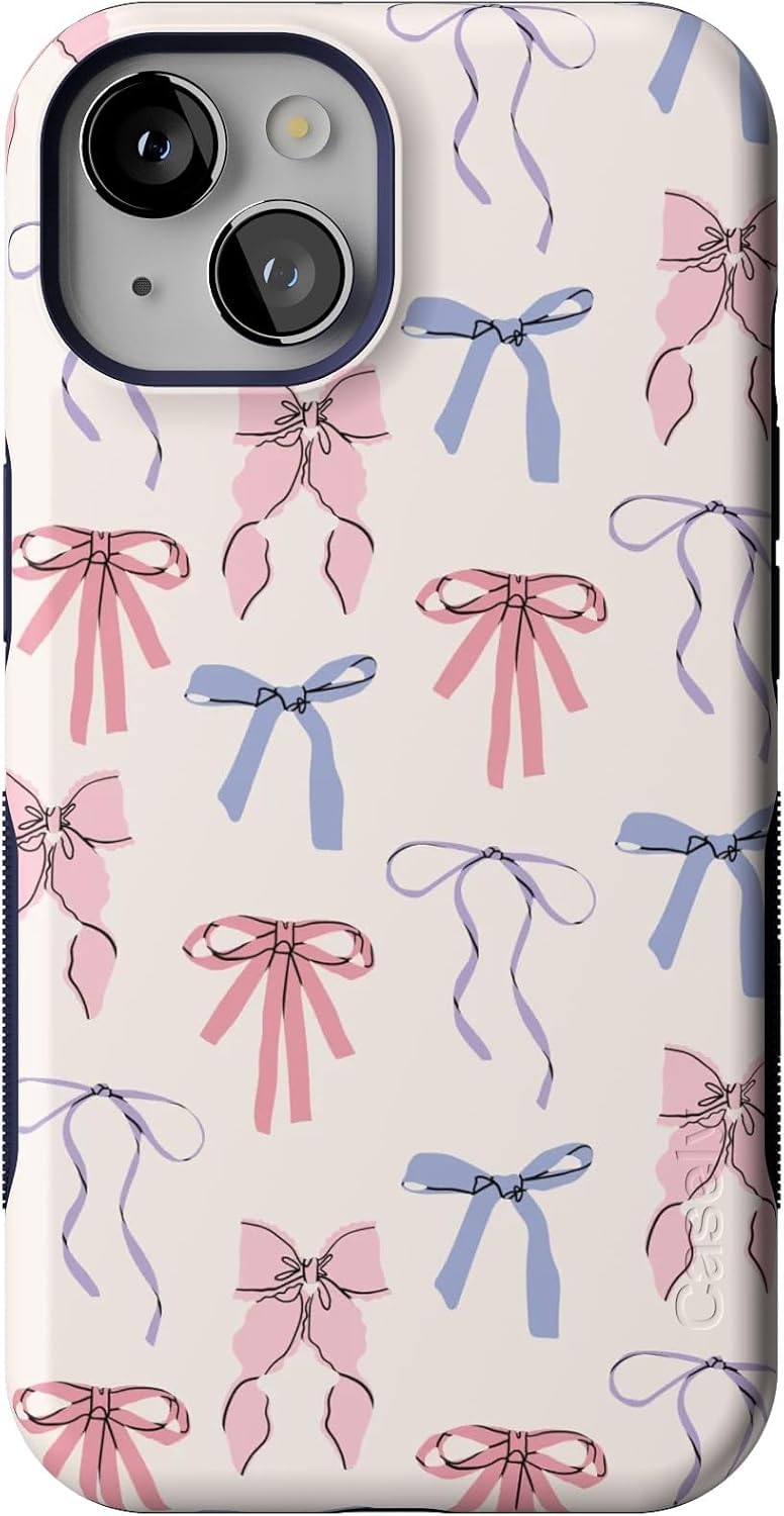 Casely iPhone 14 Case | Pastel Garden | Sunday Best | Compatible with MagSafe | Bold Protective Design