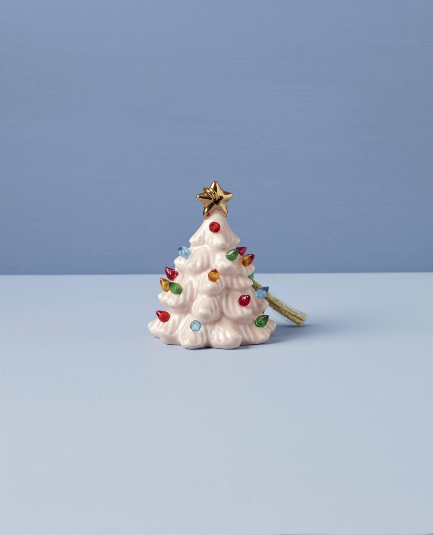 Lenox 896878 Treasured Traditions Pink Lit Tree Ornament