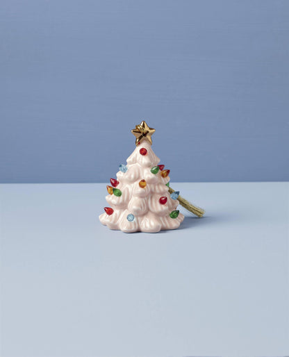 Lenox 896878 Treasured Traditions Pink Lit Tree Ornament